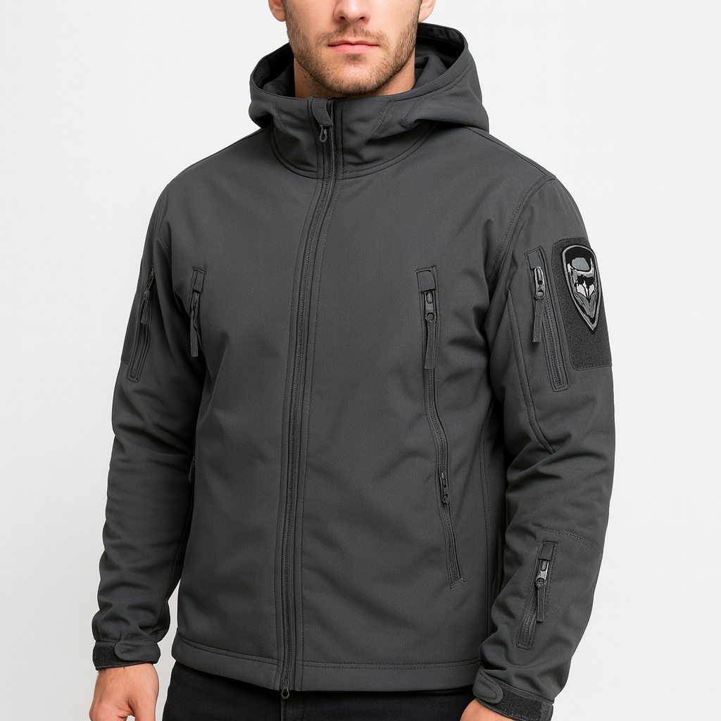 Stoneburry | Softshell windbreaker with velvet lining