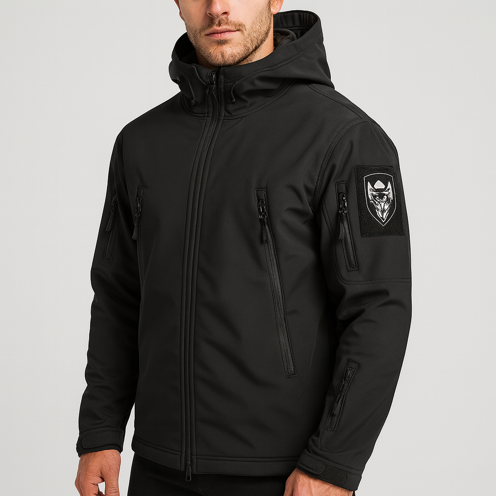 Stoneburry | Softshell windbreaker with velvet lining