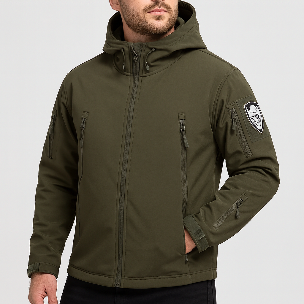 Stoneburry | Softshell windbreaker with velvet lining