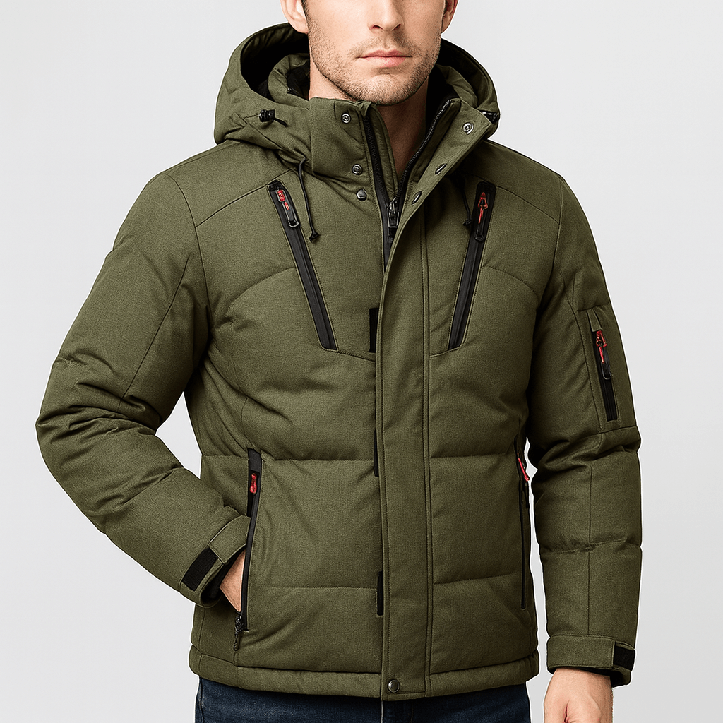 Stoneburry | Wind-resistant insulated winter jacket