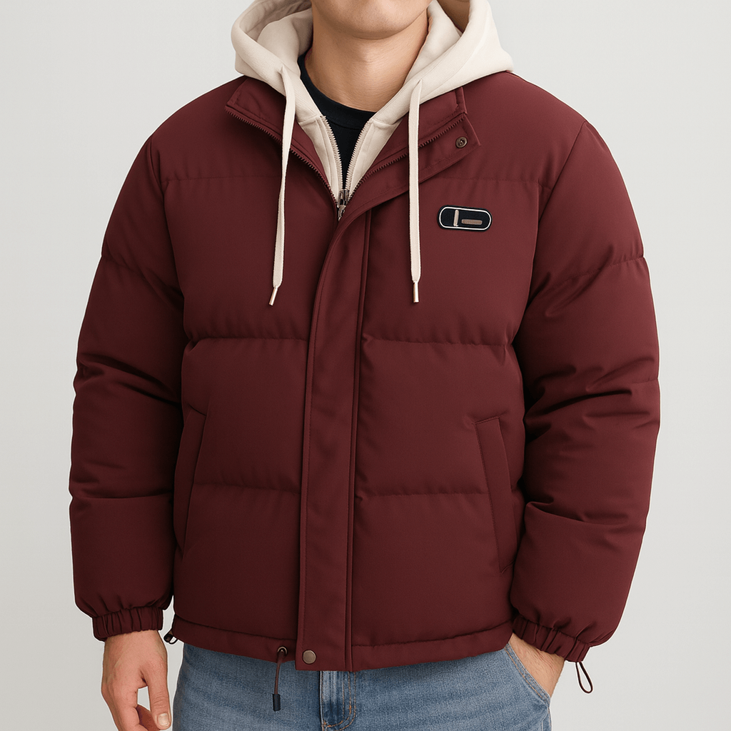 Stoneburry | Hooded padded puffer jacket