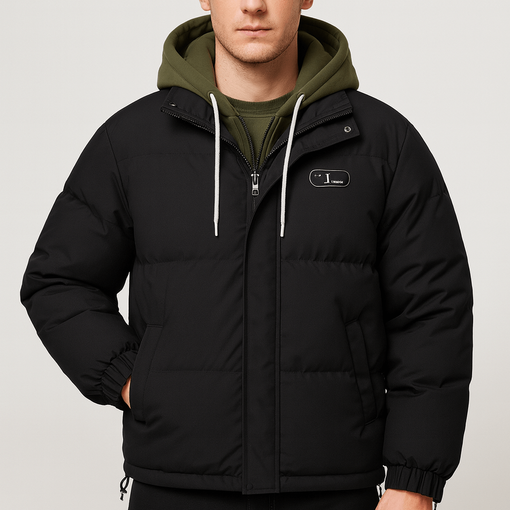 Stoneburry | Hooded padded puffer jacket