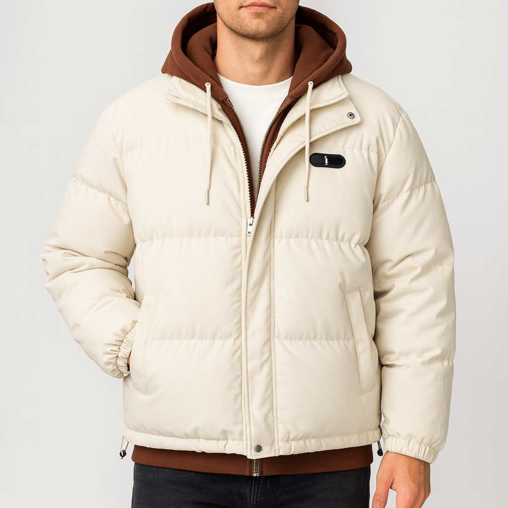 Stoneburry | Hooded padded puffer jacket