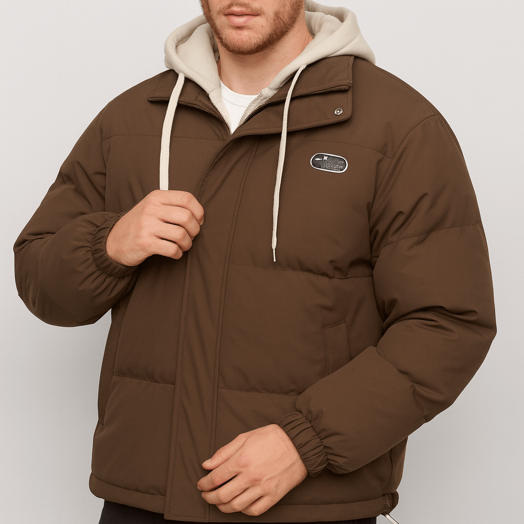 Stoneburry | Hooded padded puffer jacket
