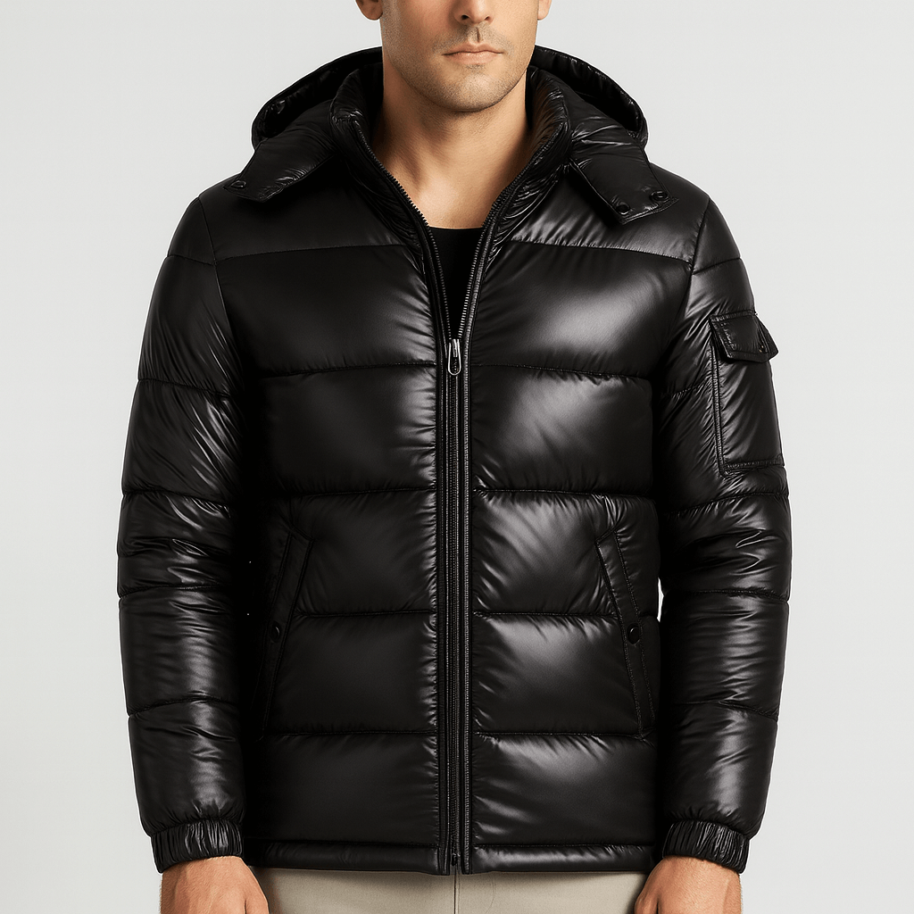 Stoneburry | Glossy puffer jacket