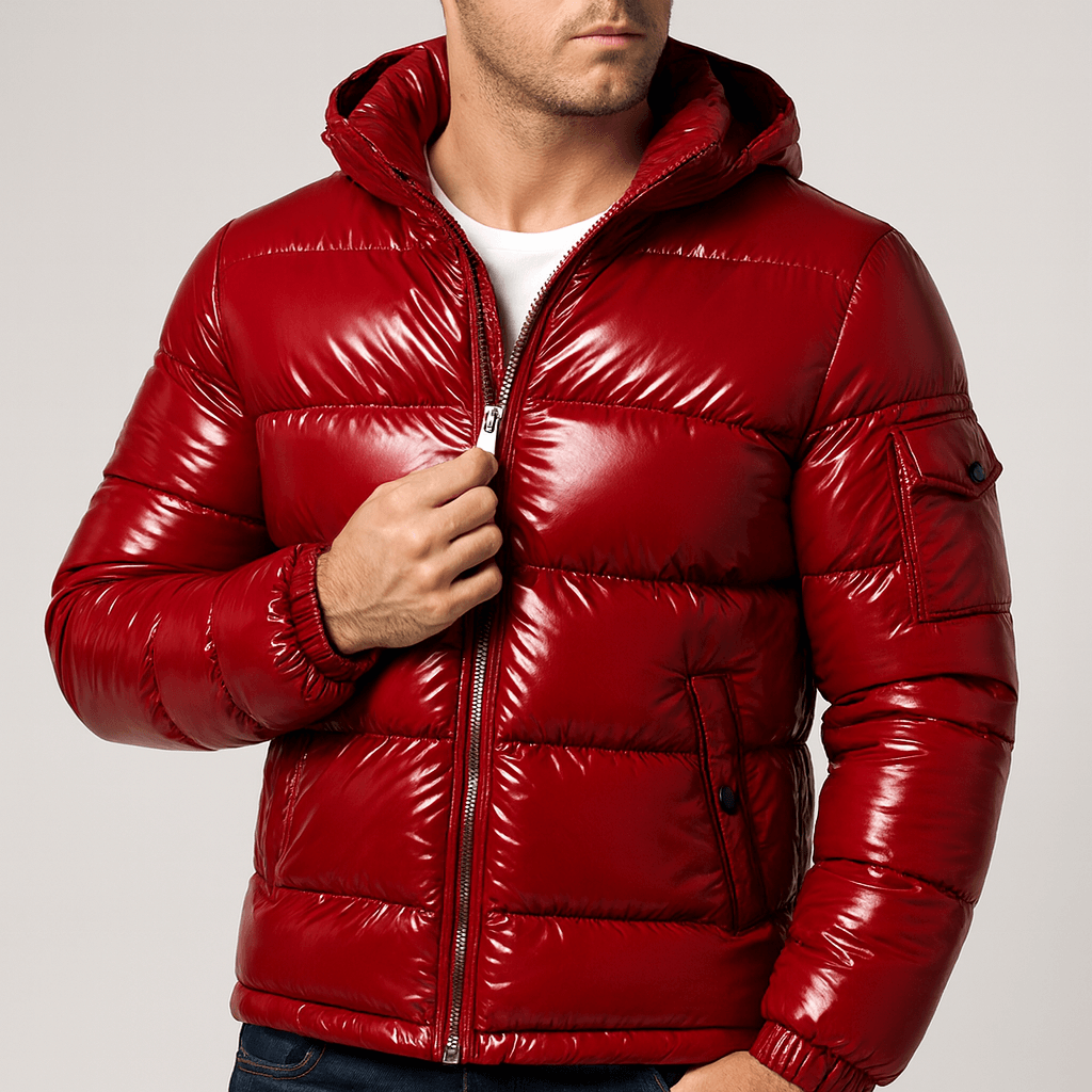 Stoneburry | Glossy puffer jacket