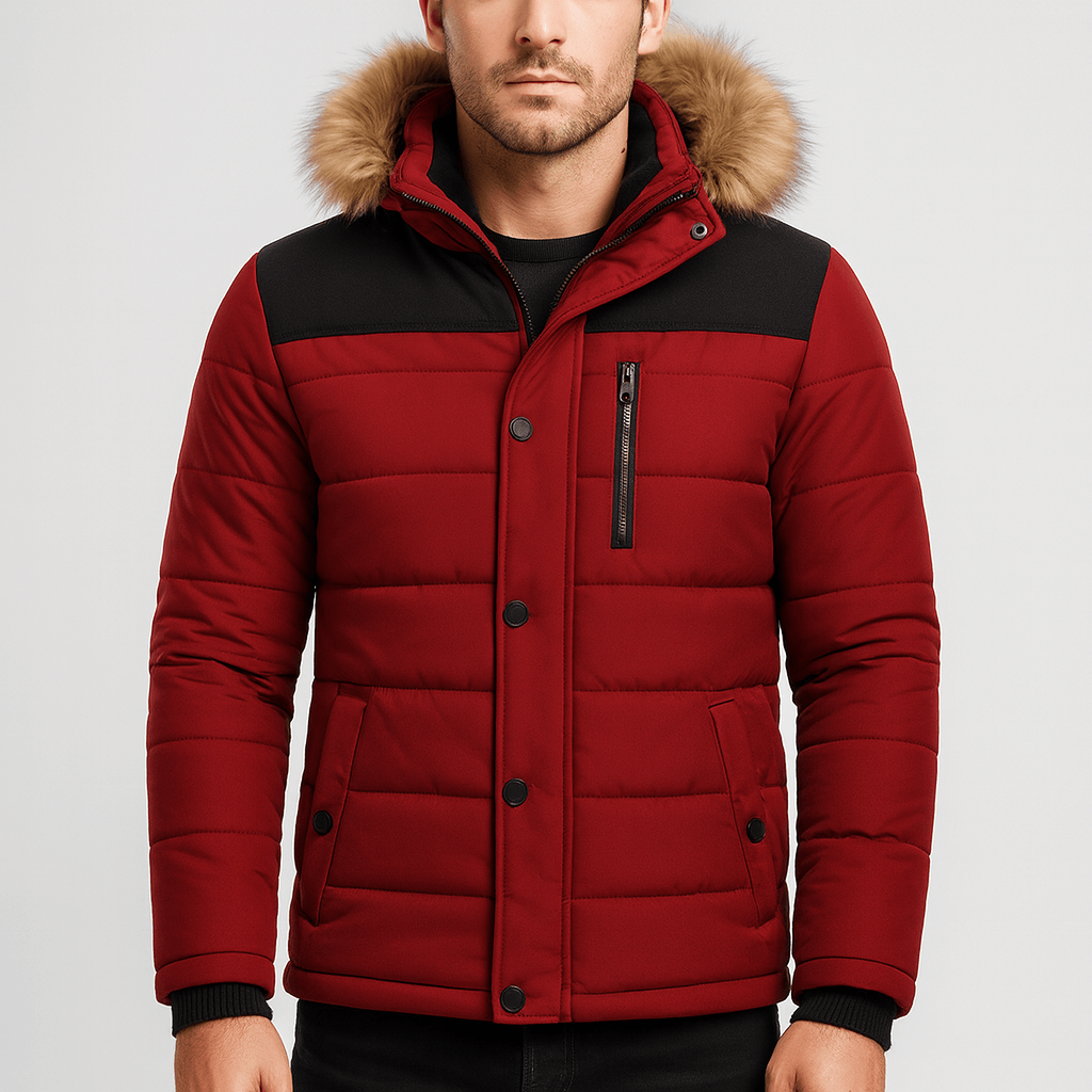 Stoneburry | Fluffy insulated parka jacket