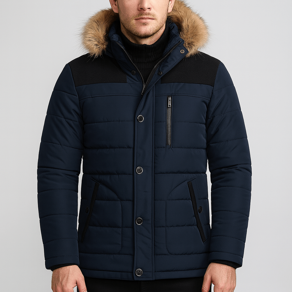Stoneburry | Fluffy insulated parka jacket