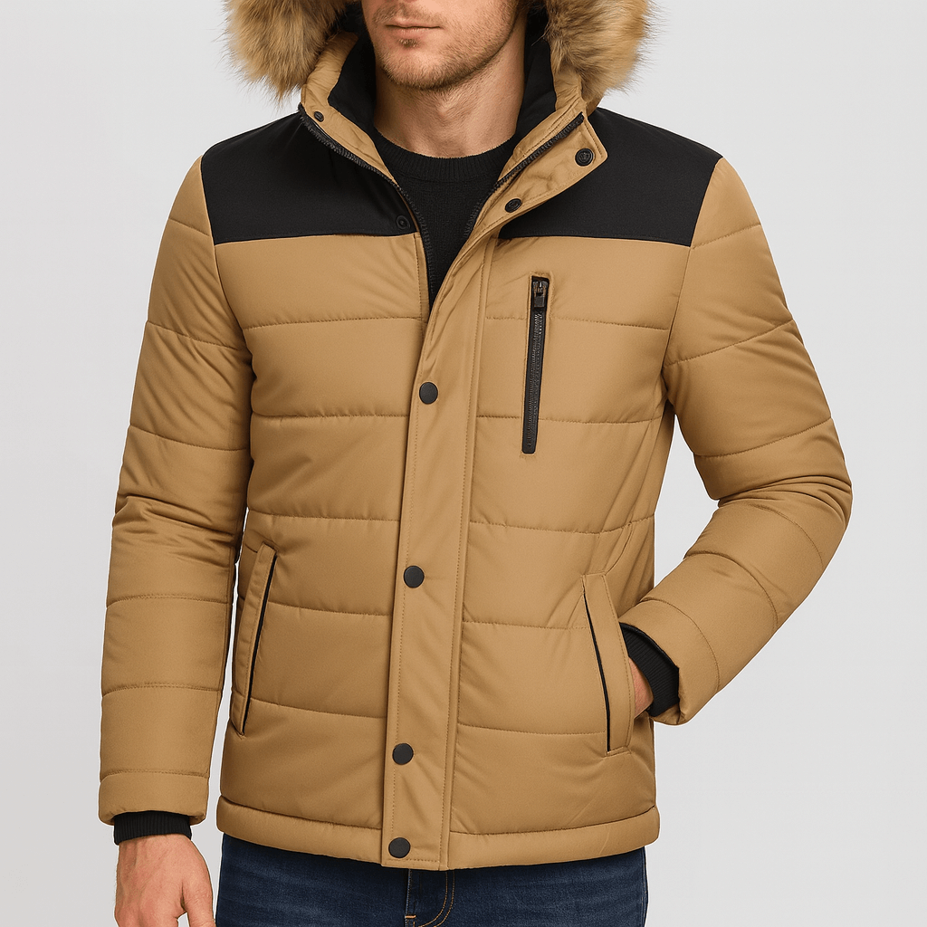 Stoneburry | Fluffy insulated parka jacket