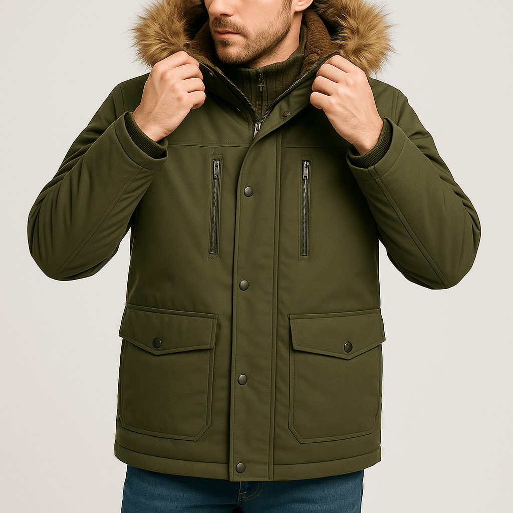 Stoneburry | Fur-lined hooded parka