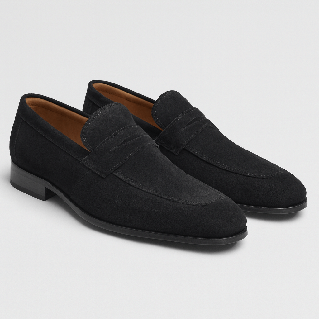 Stoneburry | Calf Suede Loafers