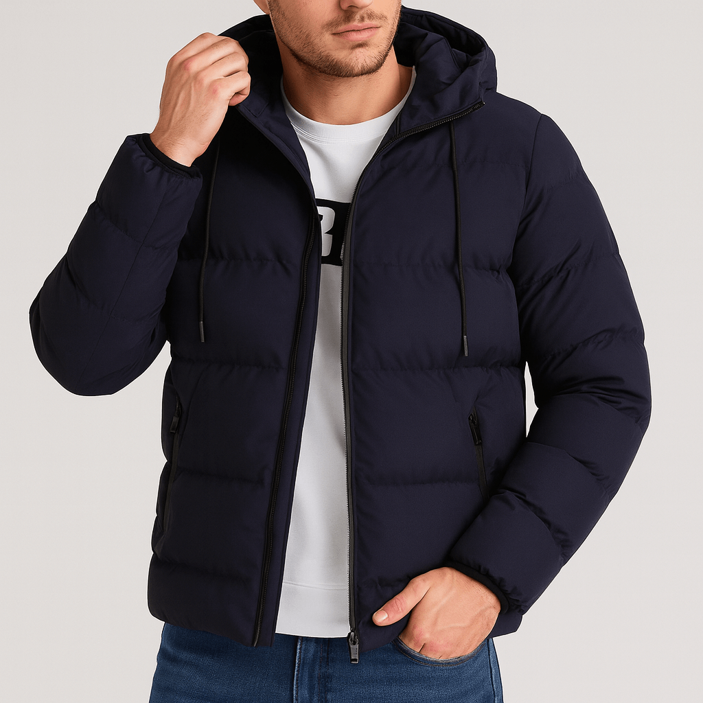 Stoneburry | Insulated waterproof puffer jacket with hood