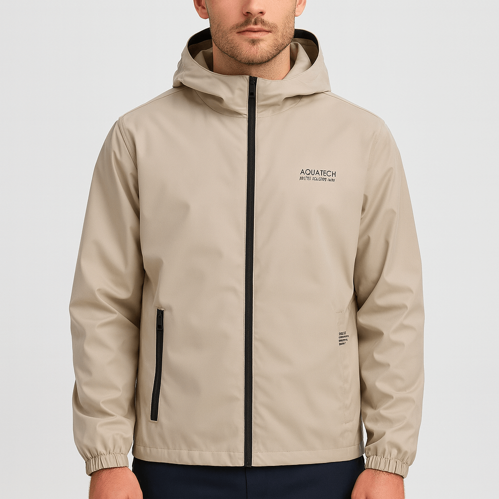 Stoneburry | Windproof sporty jacket with hood