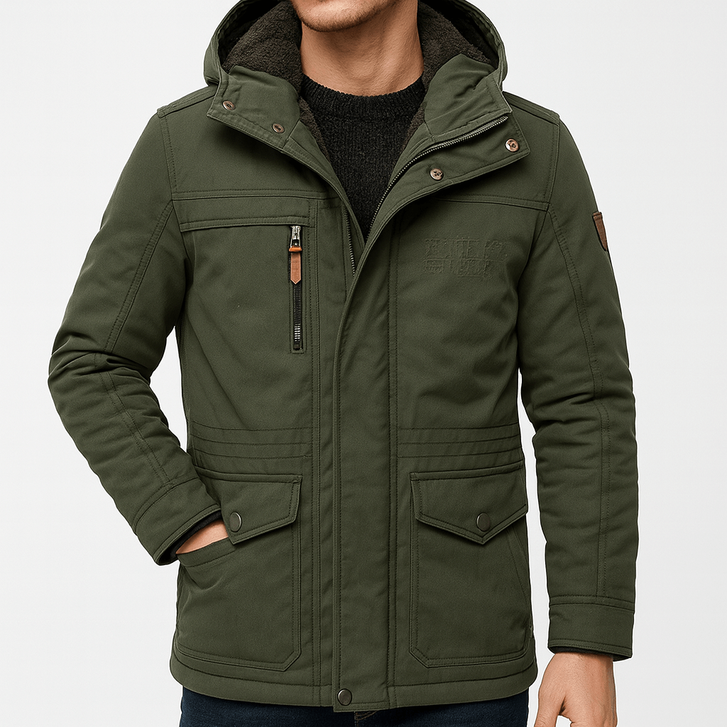 Stoneburry | Soft lined army jacket