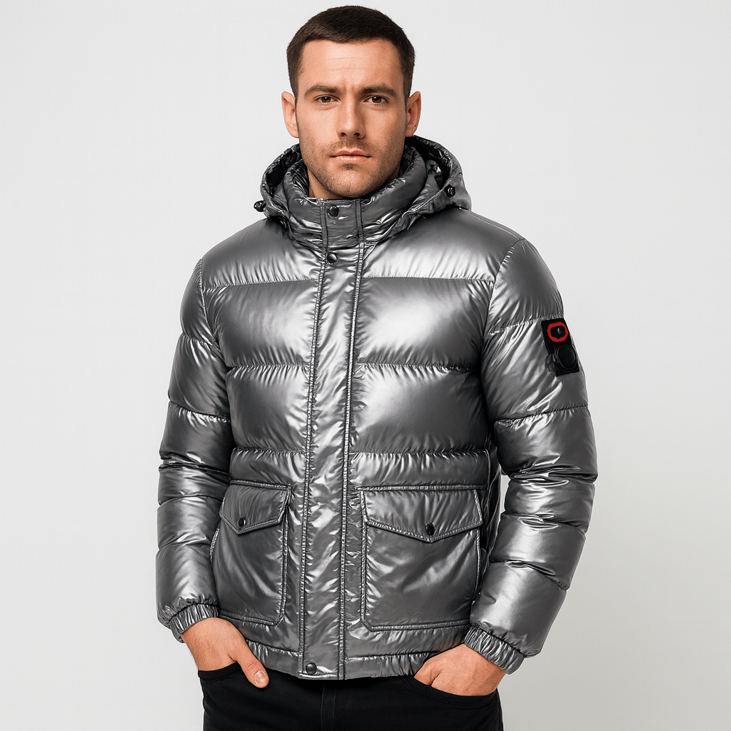 Stoneburry | Modern cut puffer jacket with hood