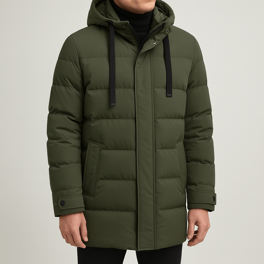 Stoneburry | Waterproof long parka jacket