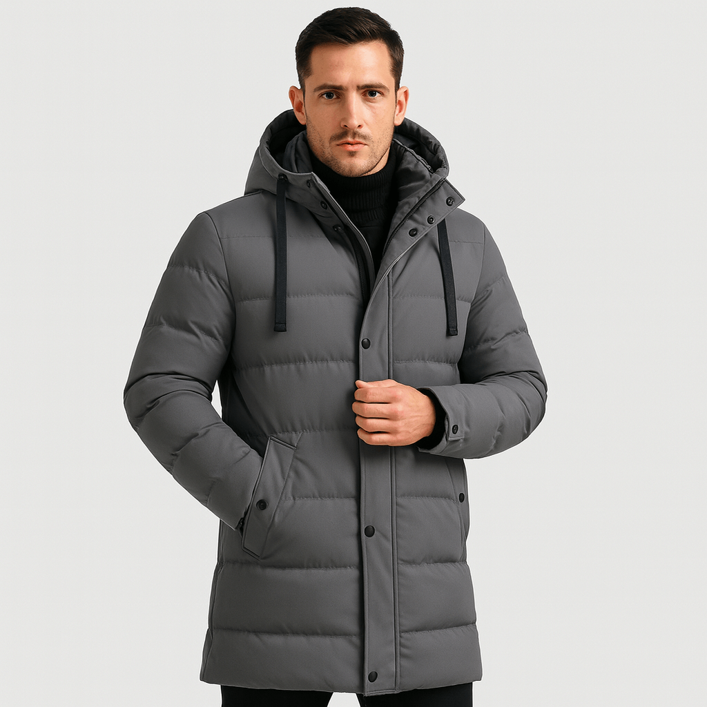 Stoneburry | Waterproof long parka jacket