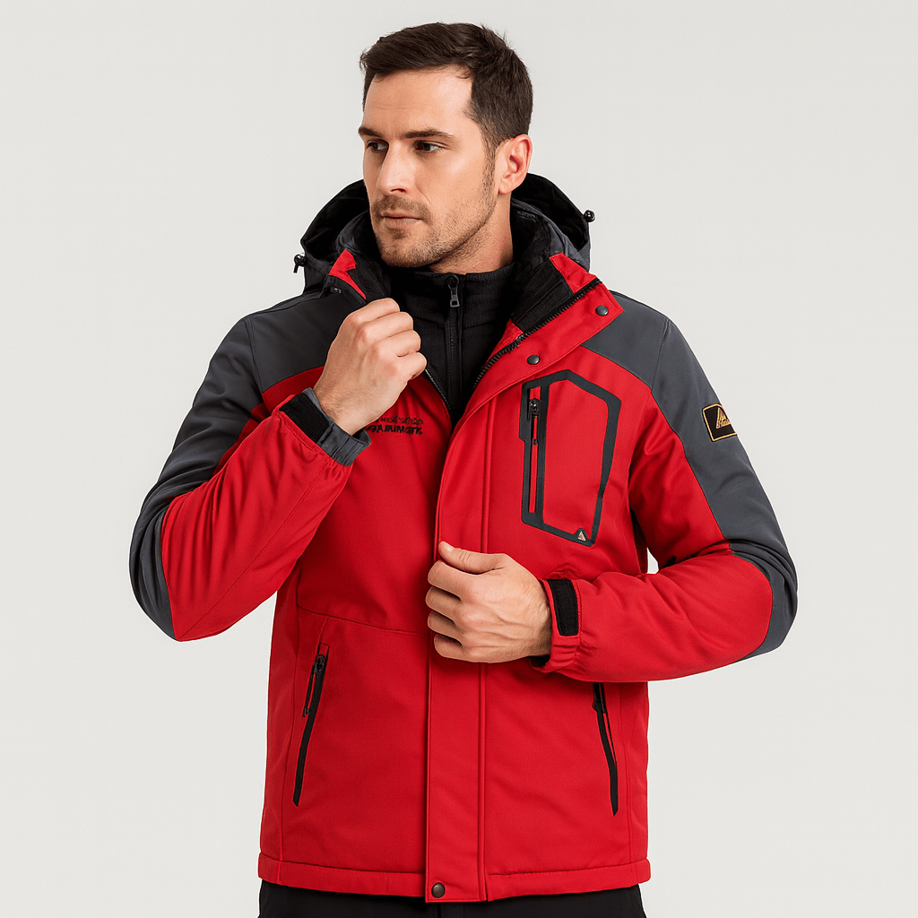 Stoneburry | Water-repellent ski jacket with adjustable hood