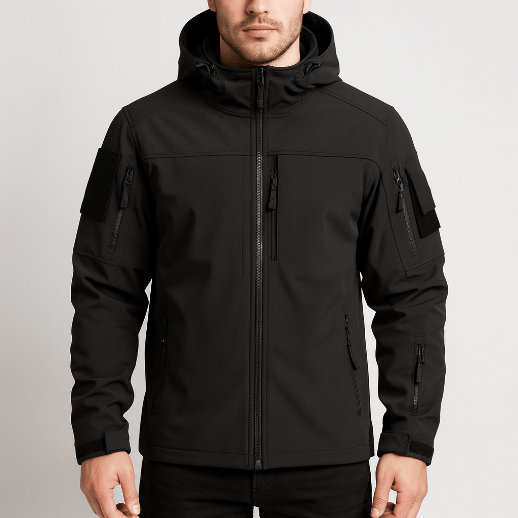 Stoneburry | Lightweight softshell jacket with adjustable hood
