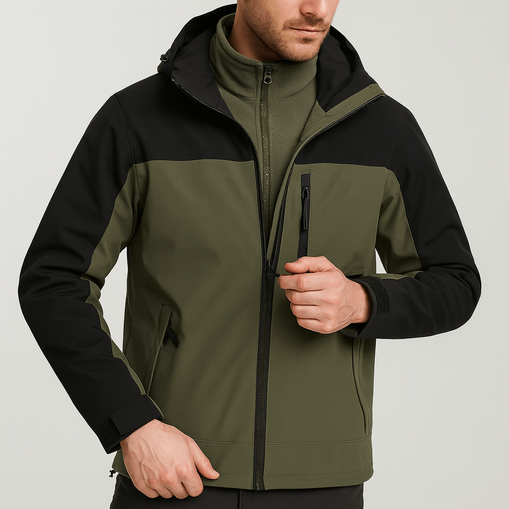 Stoneburry | Adjustable hood ski jacket
