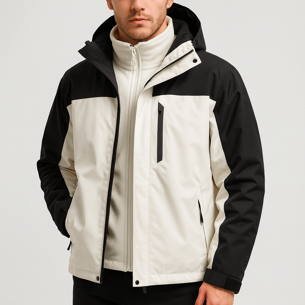 Stoneburry | Adjustable hood ski jacket