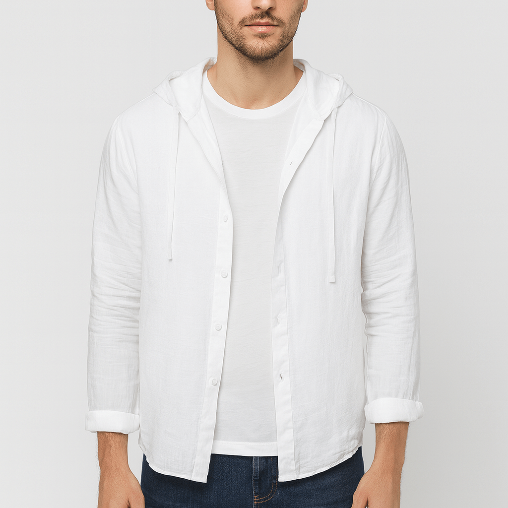 Stoneburry | Lightweight breathable hooded shirt