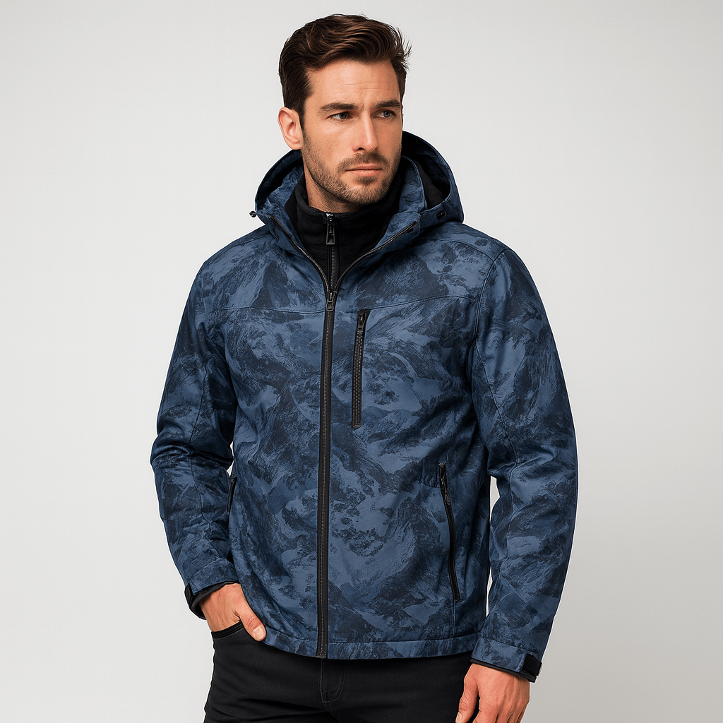 Stoneburry | Adjustable hood ski jacket