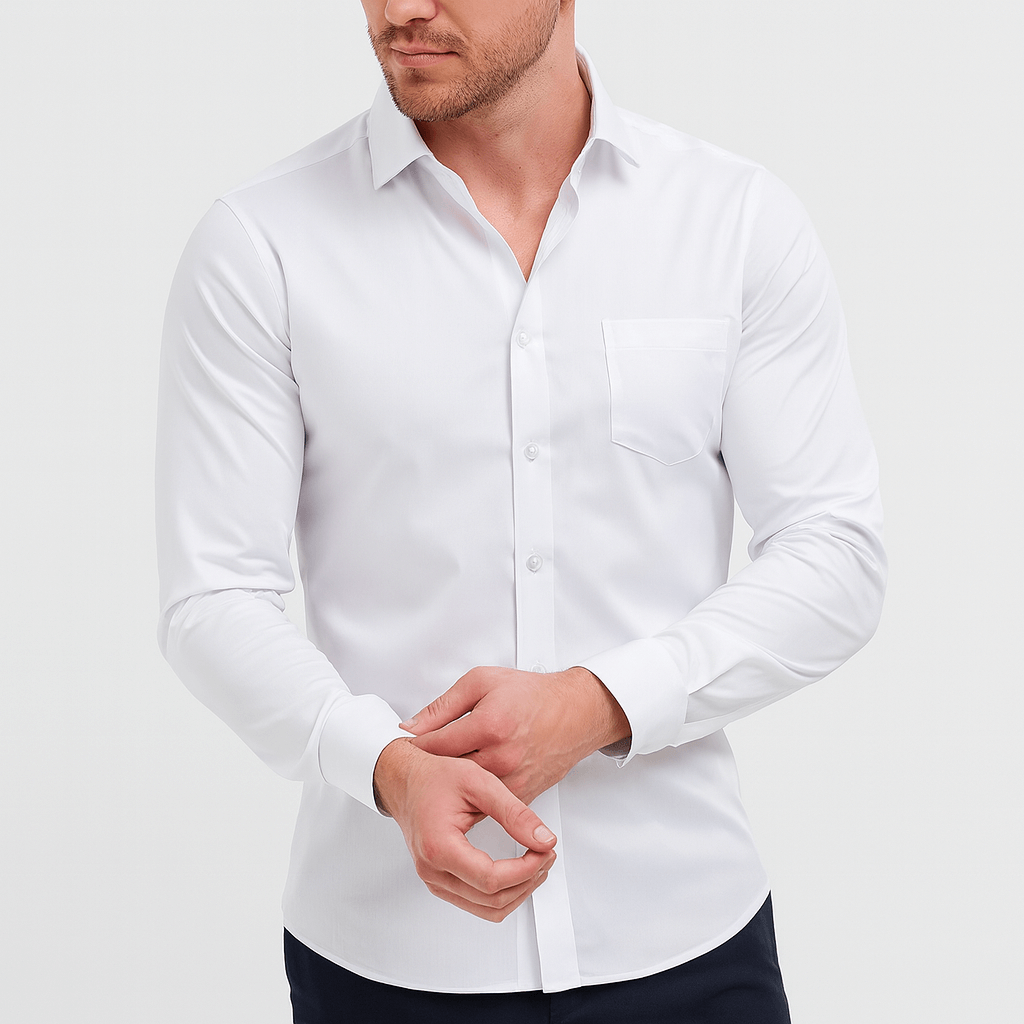 Stoneburry | Breathable stretch long sleeve shirt