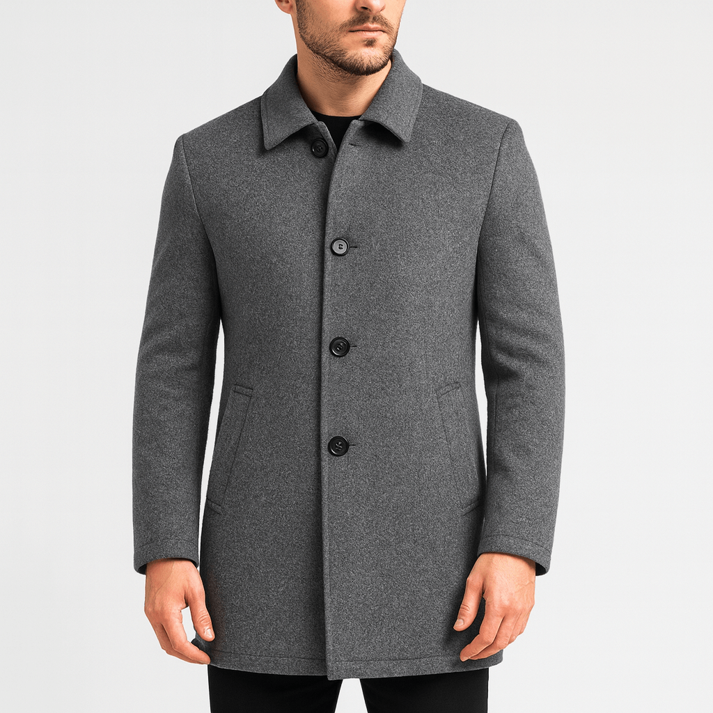 Stoneburry | Water-resistant wool blend coat