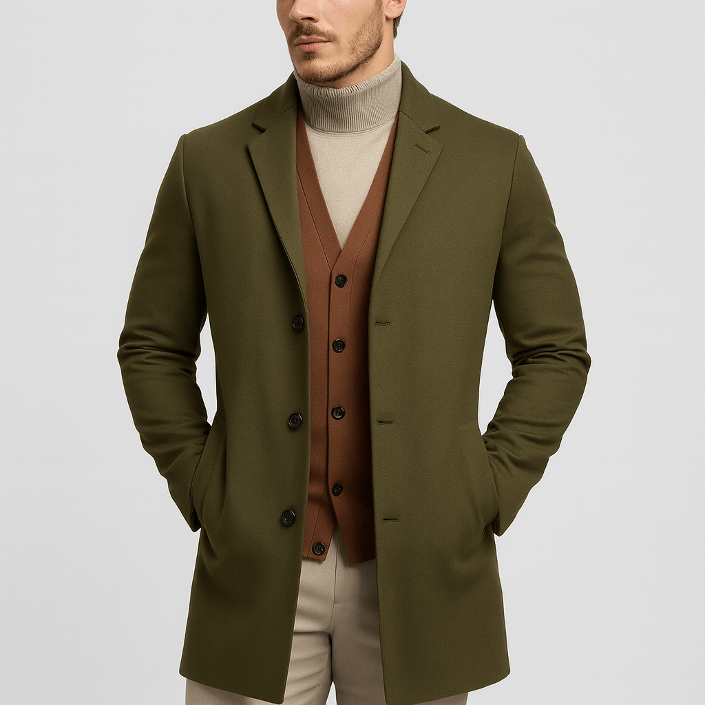 Stoneburry | Tailored fit cotton jacket