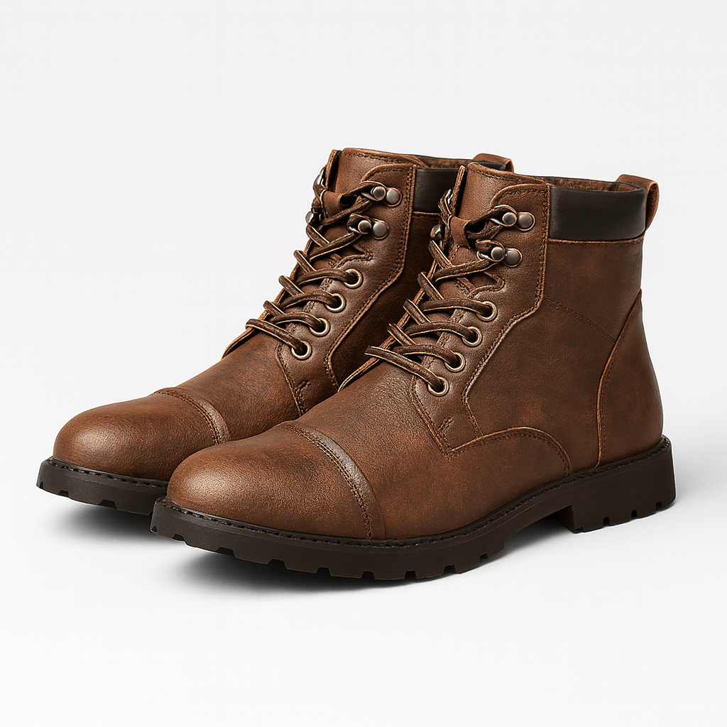Stoneburry | Lace-up ankle boots with cushioned collar