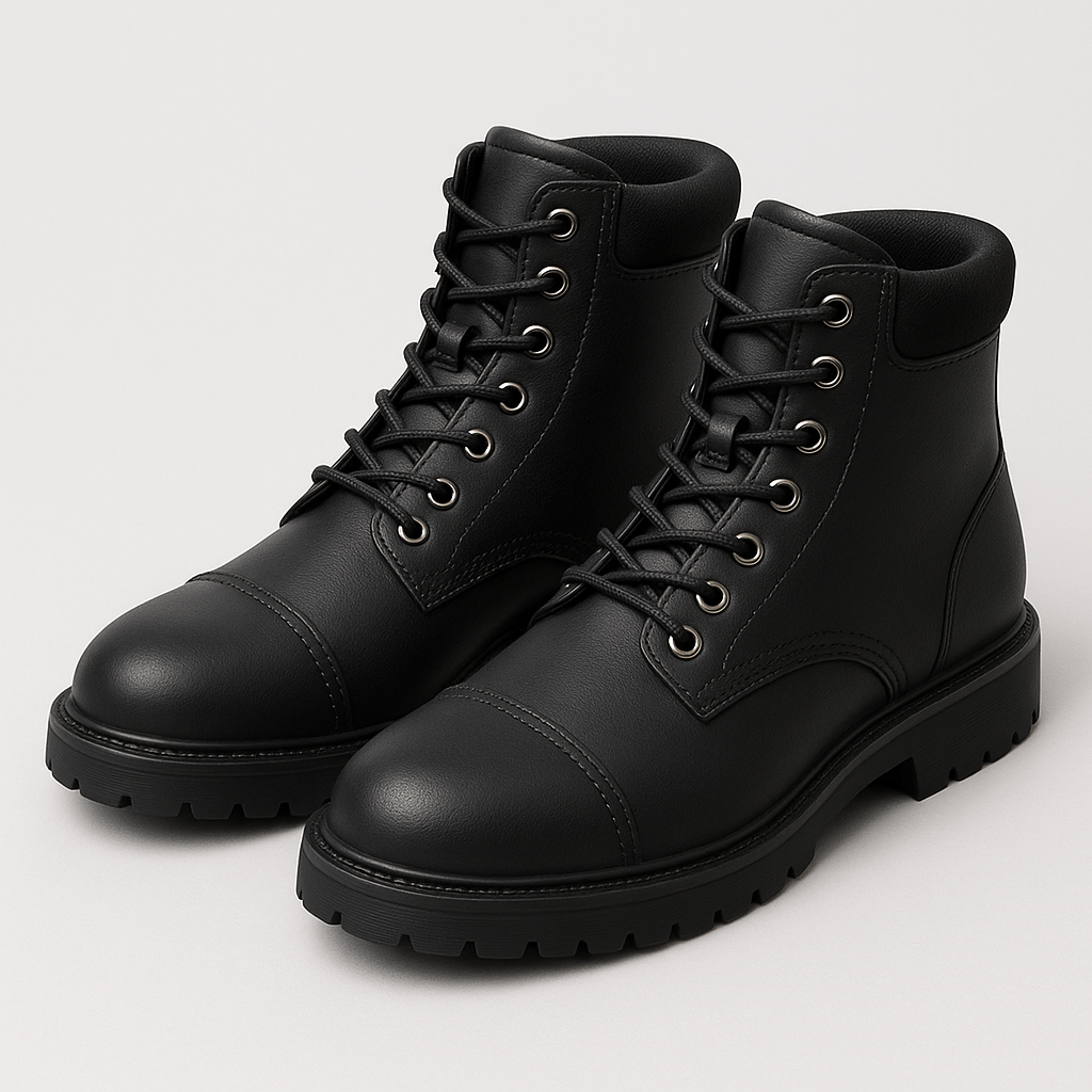 Stoneburry | Lace-up ankle boots with cushioned collar