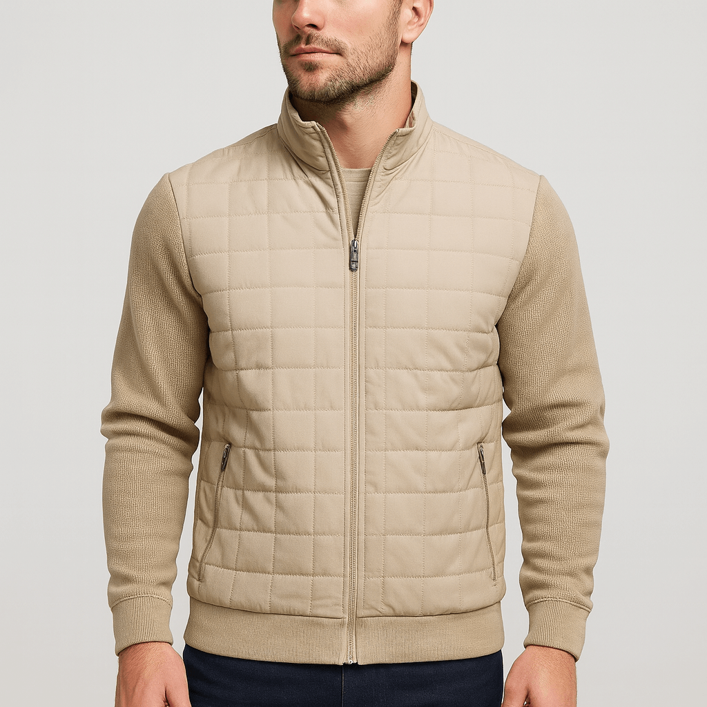 Stoneburry | Unique patchwork bomber jacket
