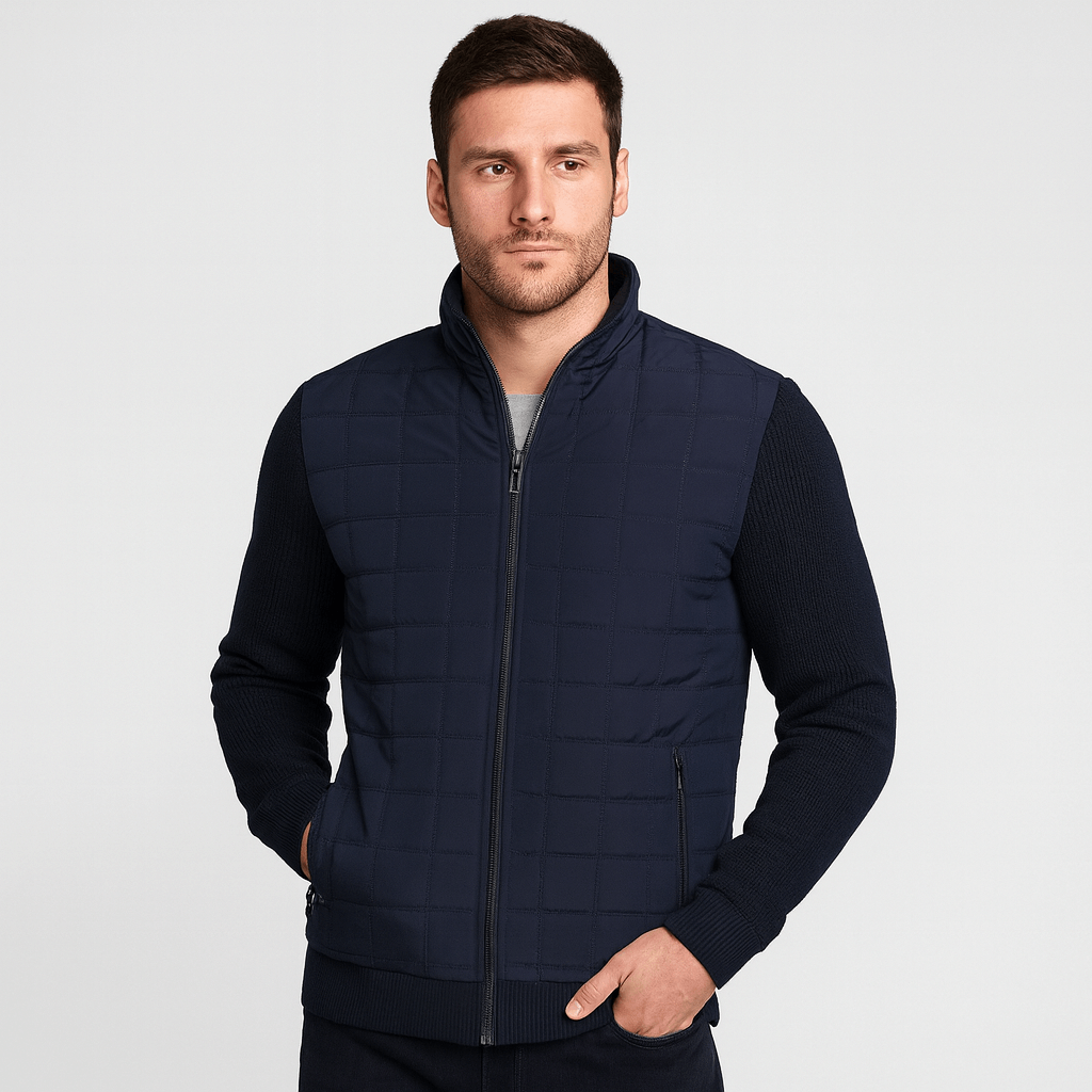 Stoneburry | Unique patchwork bomber jacket