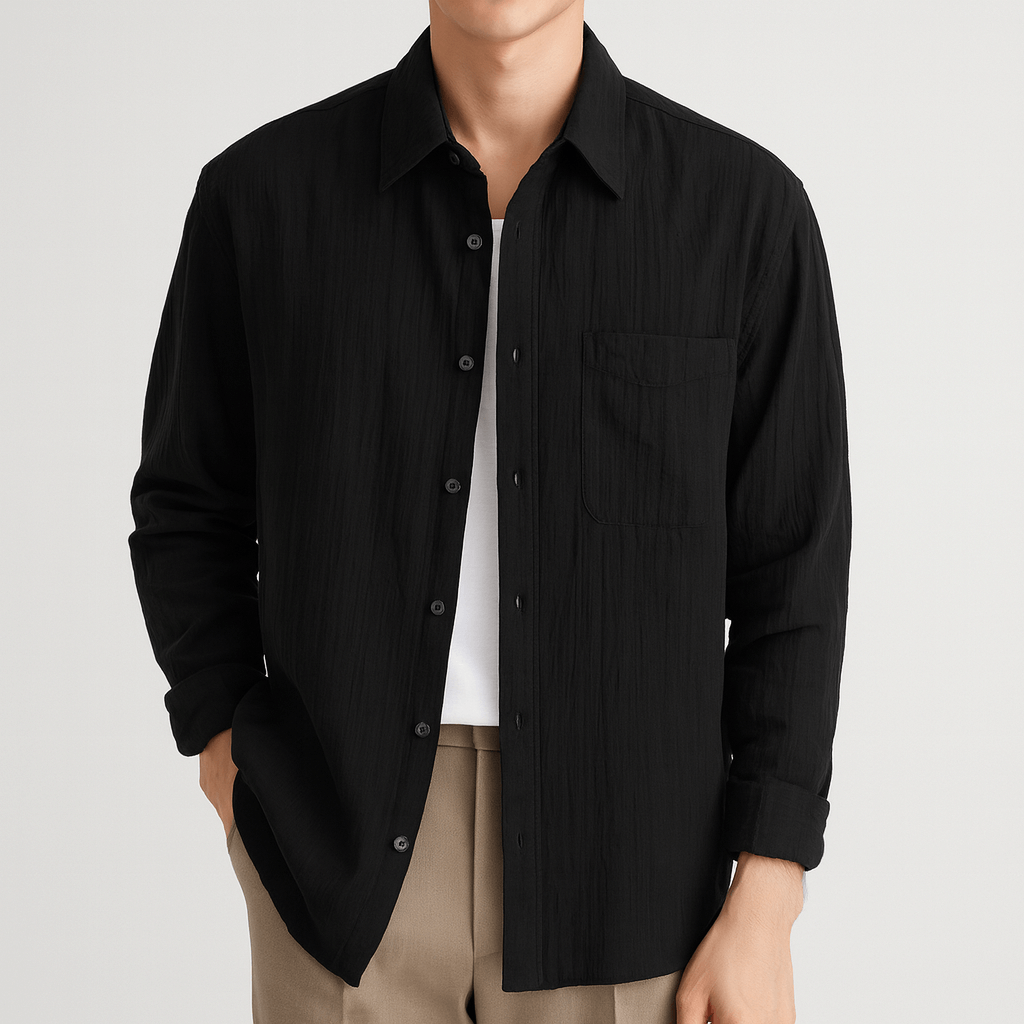 Stoneburry | Effortless Style Long Sleeve Shirt