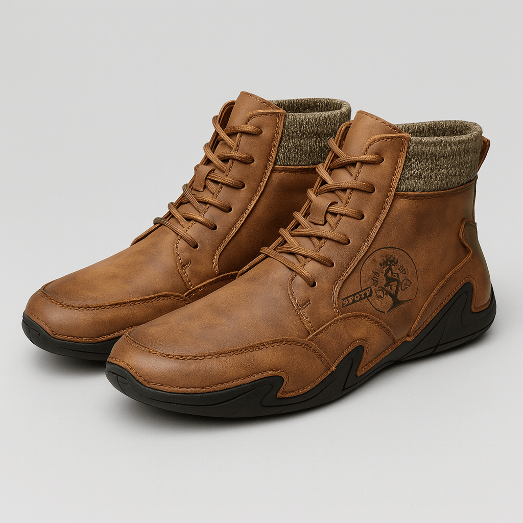 Stoneburry | Vintage leather ankle boots