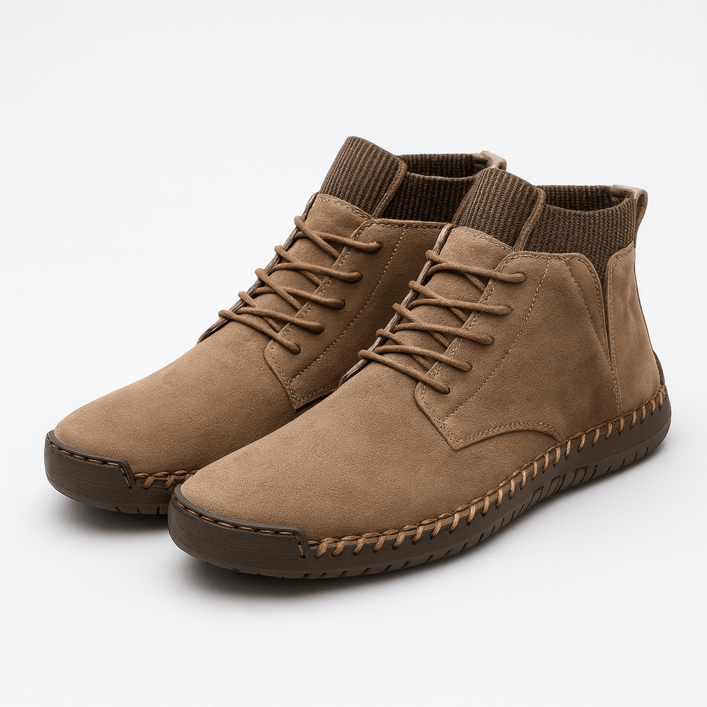 Stoneburry | High-top suede boots