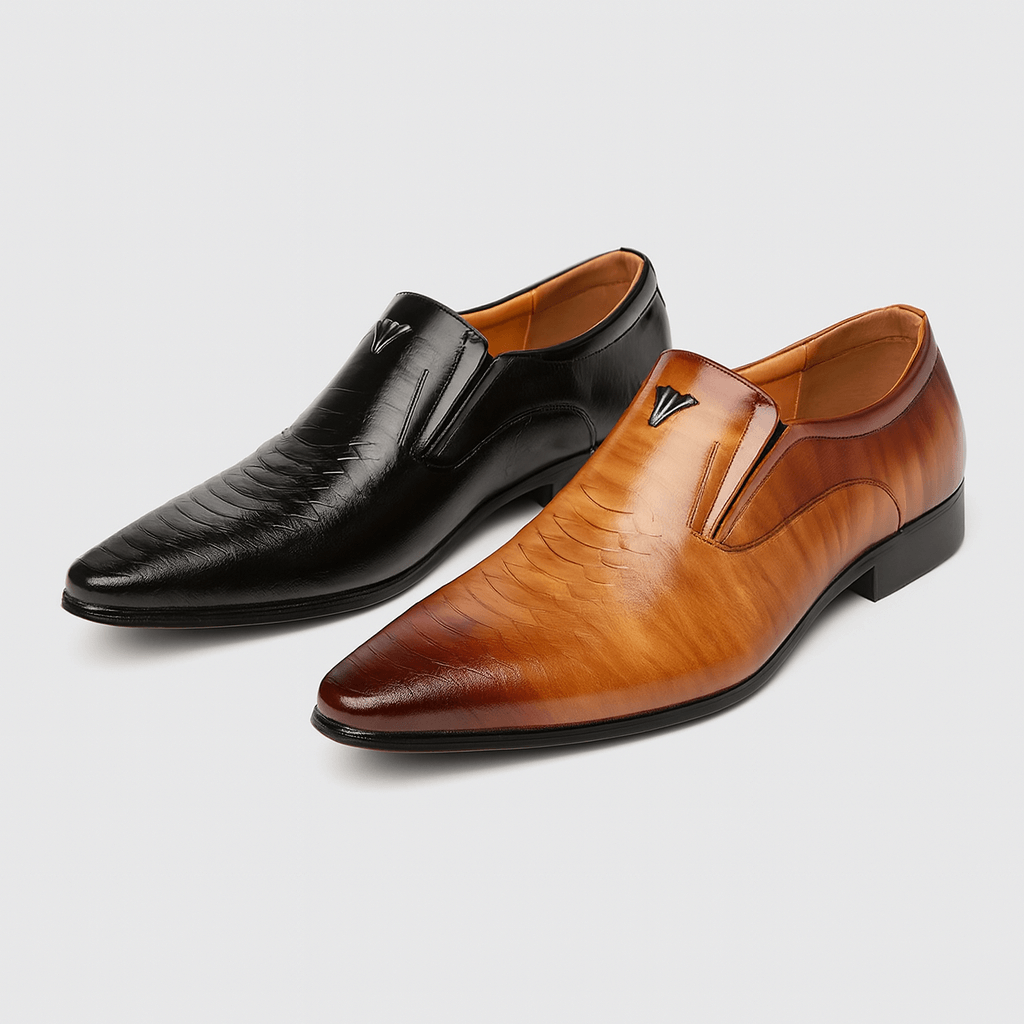 Stoneburry | PU leather classic shoes