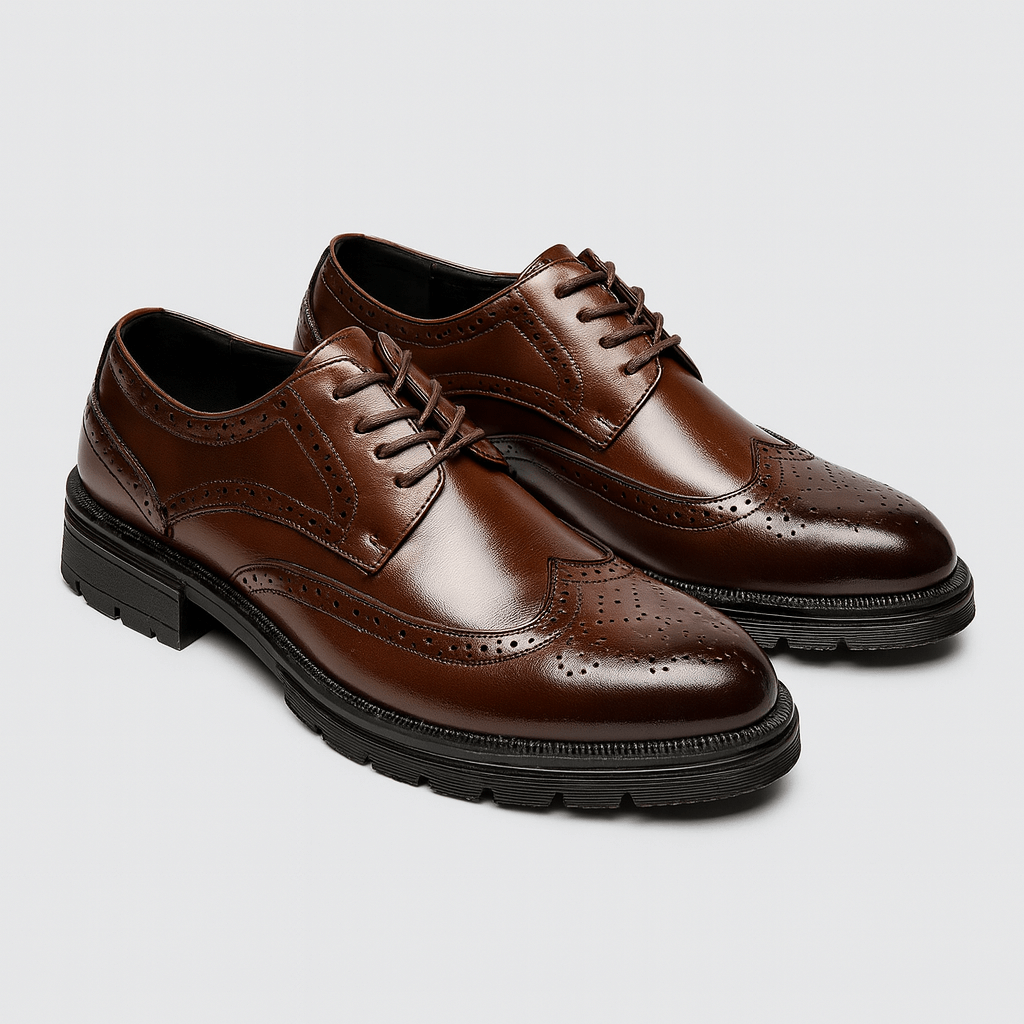 Stoneburry | PU leather cut formal shoes