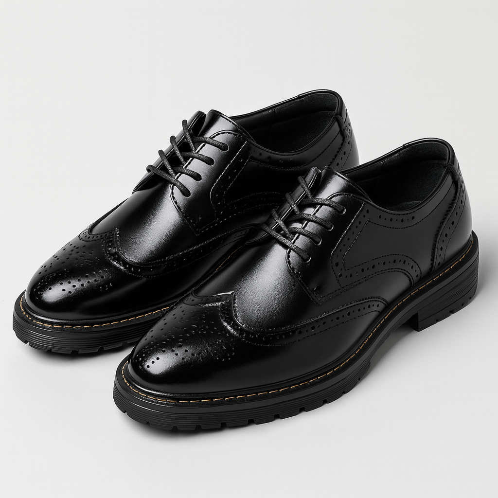 Stoneburry | PU leather cut formal shoes