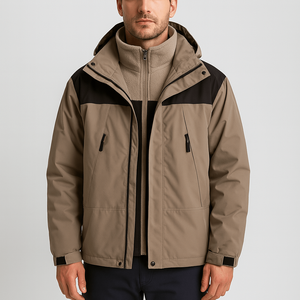Stoneburry | Water-resistant three-in-one jacket