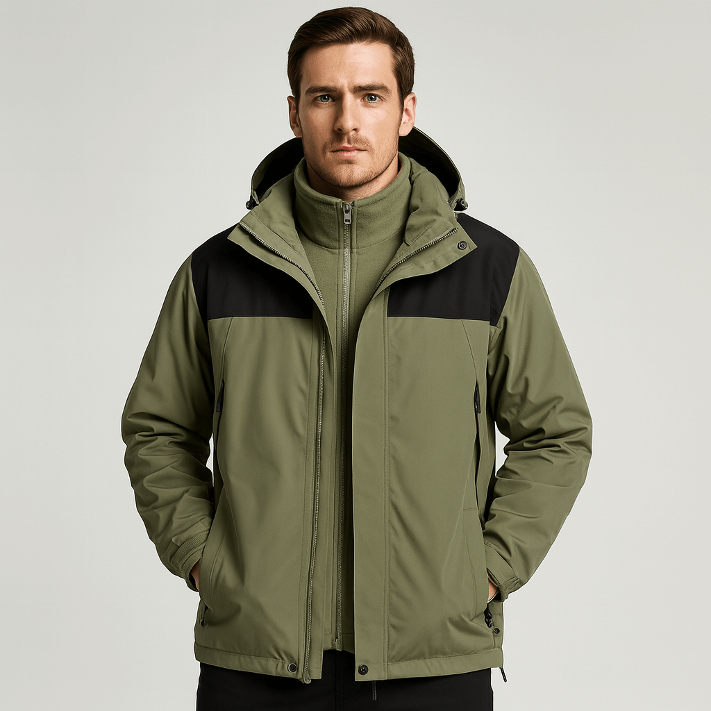 Stoneburry | Water-resistant three-in-one jacket