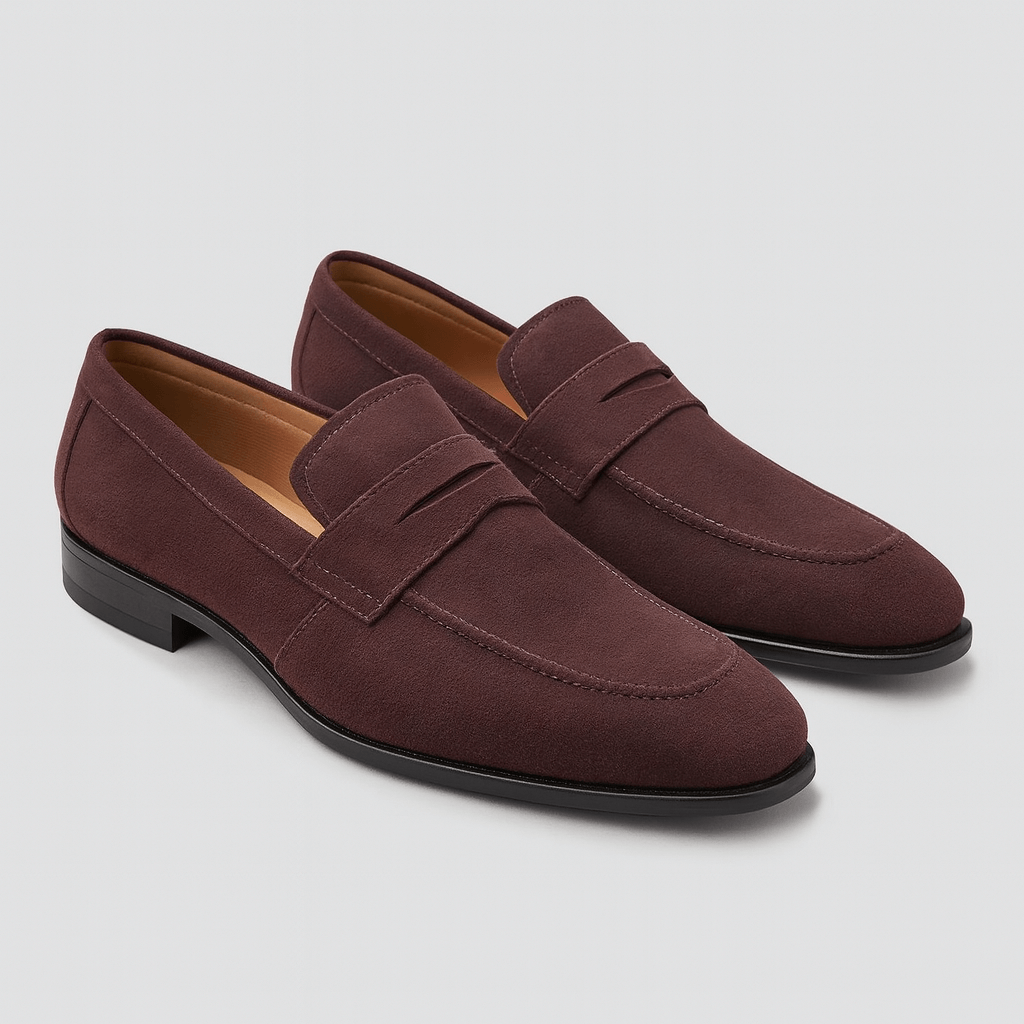 Stoneburry | Calf Suede Loafers