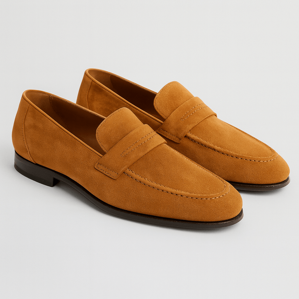 Stoneburry | Calf Suede Loafers