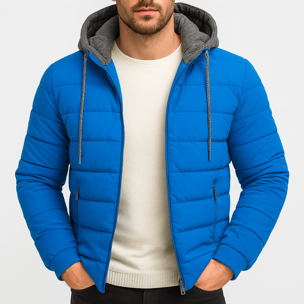Stoneburry | Insulated lightweight winter coat with zipper hood
