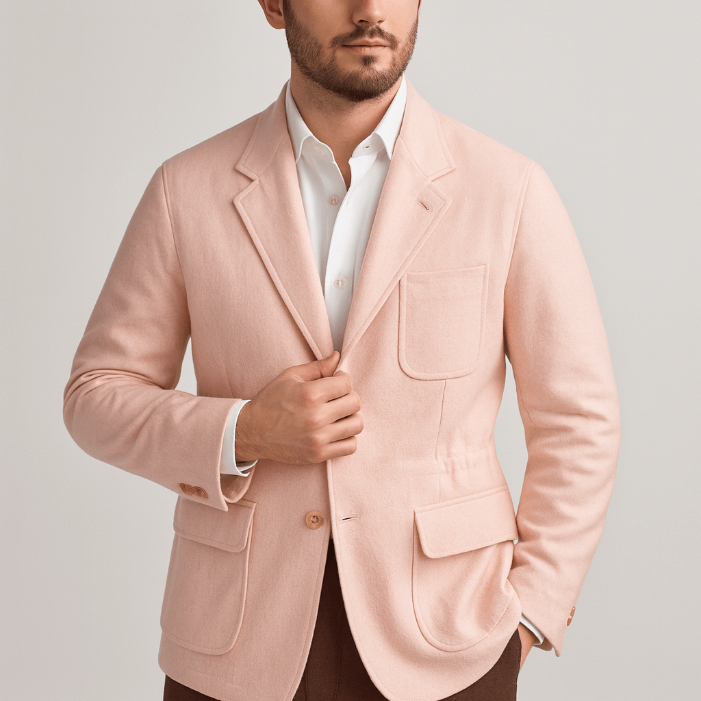 Stoneburry | Classic wool hunting jacket with multiple pockets