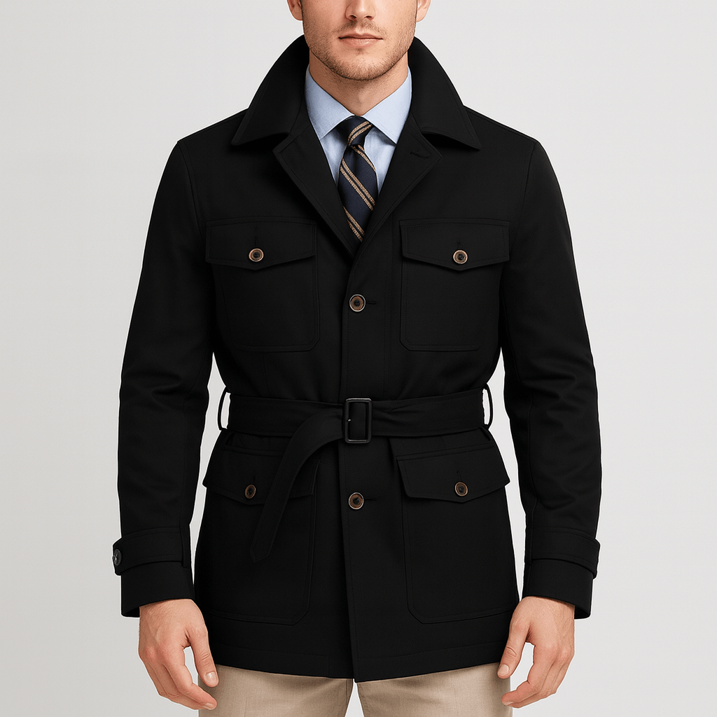 Stoneburry | Classic short trench coat