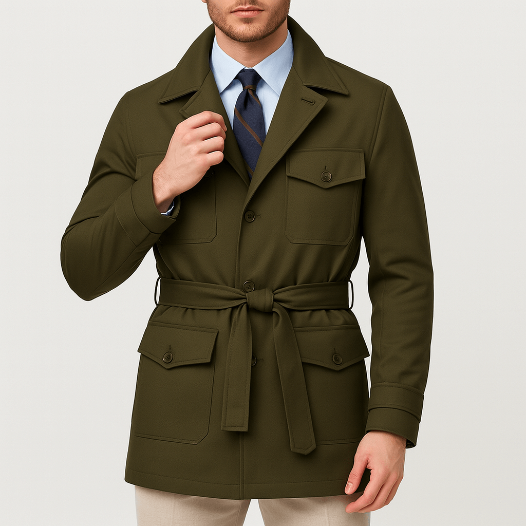 Stoneburry | Classic short trench coat