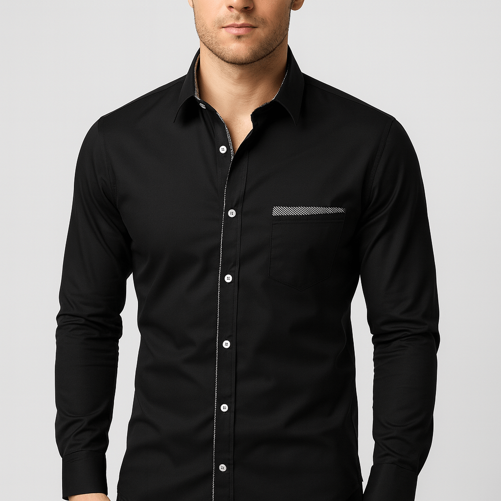 Stoneburry | Lightweight slim fit shirt