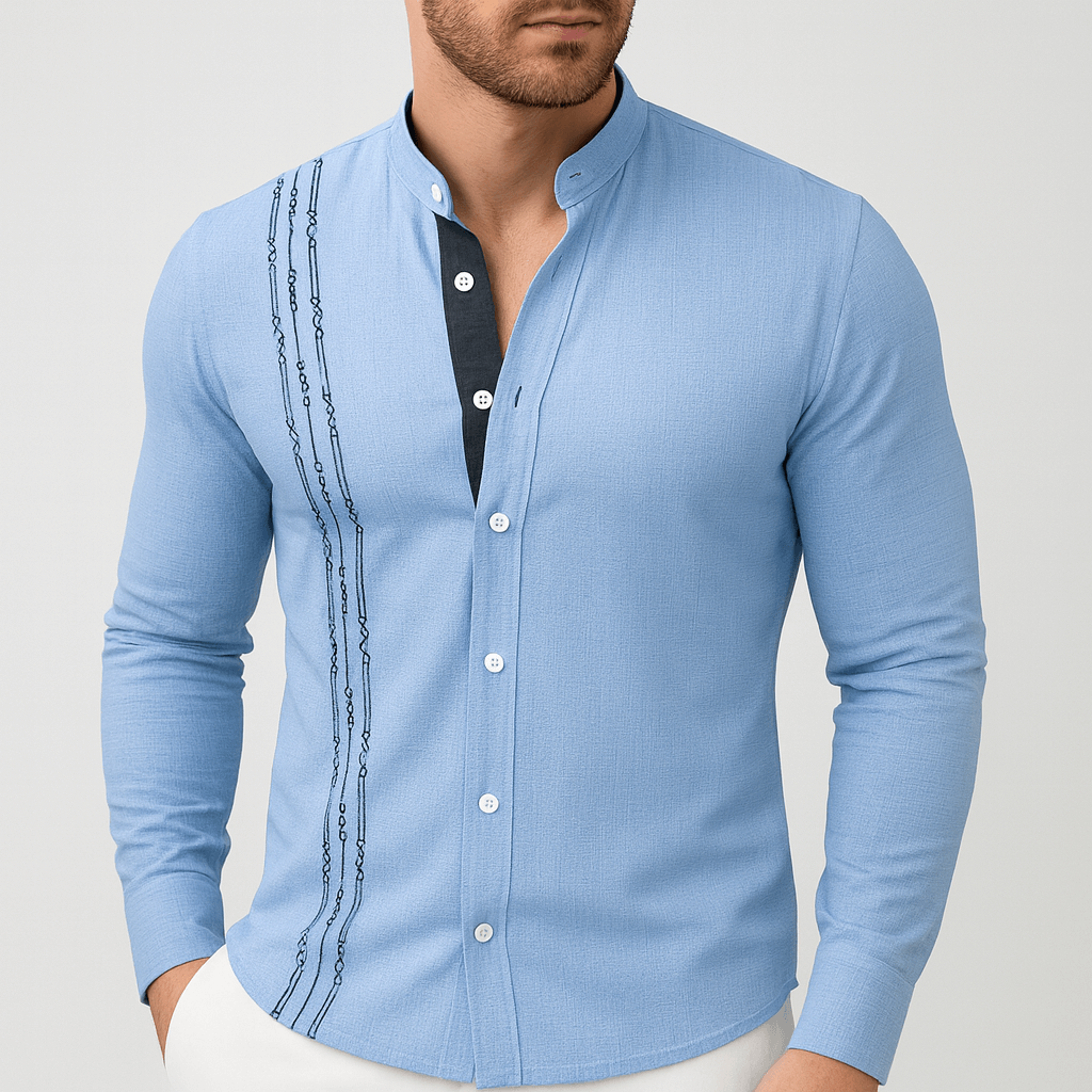 Stoneburry | Breathable tailored long sleeve shirt